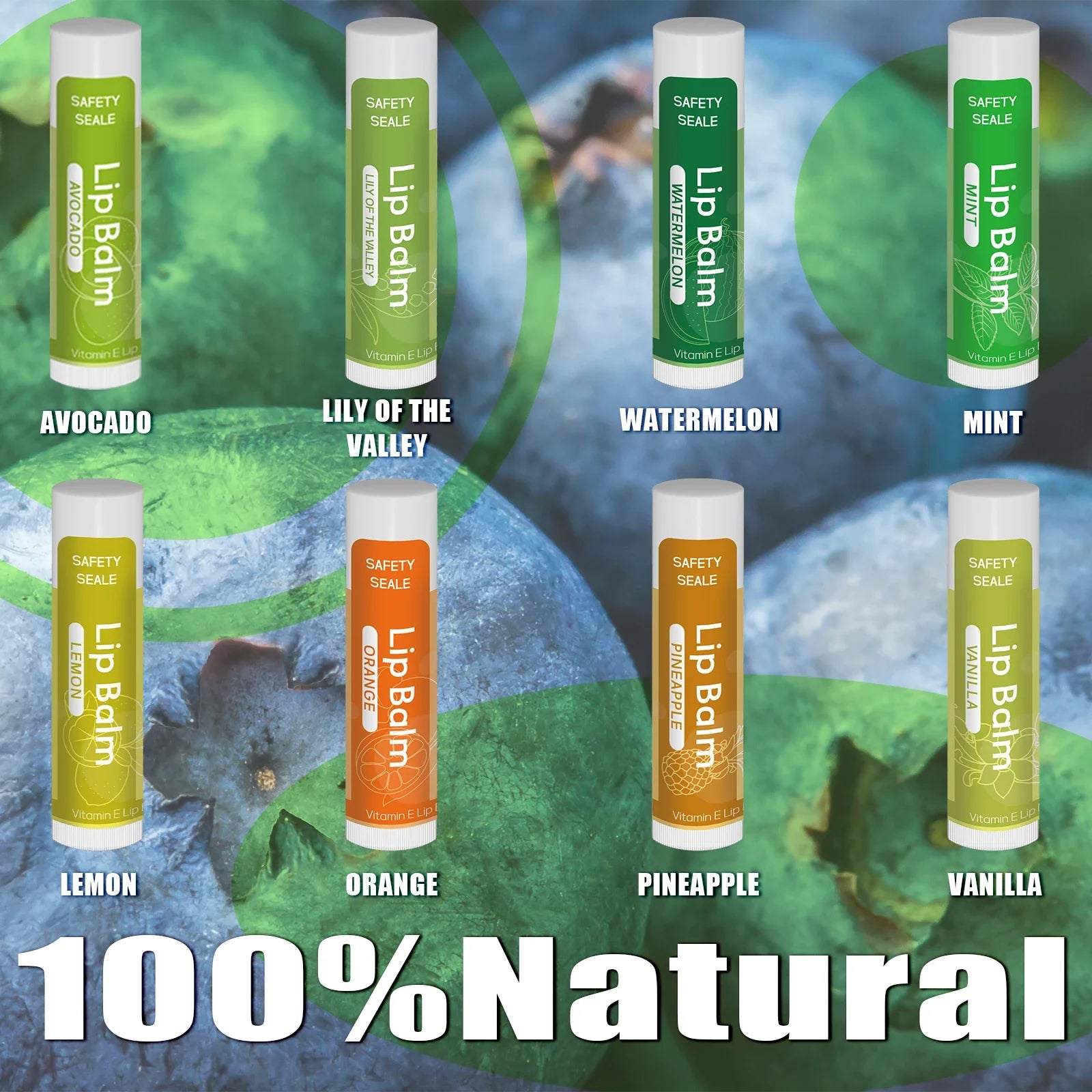 Natural Lip Balm Variety Pack-4
